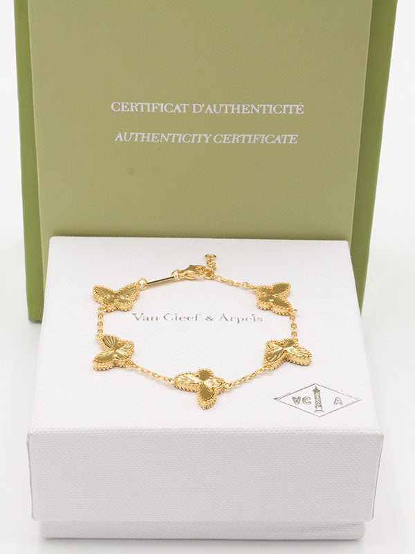 اساور فان كليف فراشه قولد اسواره van cleef