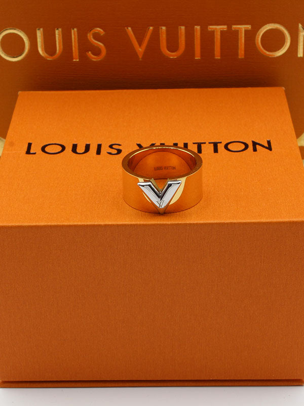 دبلة لويس فيتون العريضه خواتم louis vuitton