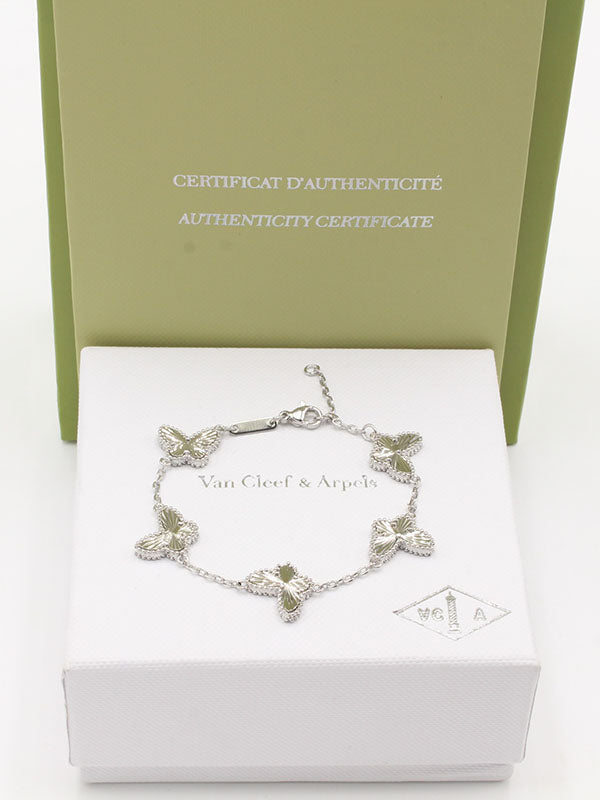 اساور فان كليف فراشه قولد اسواره van cleef