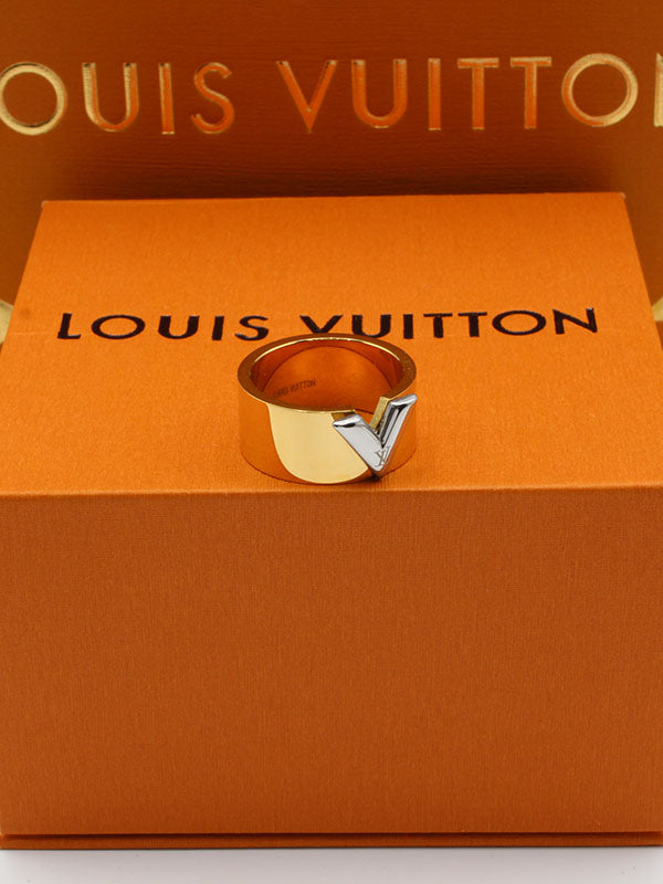 دبلة لويس فيتون العريضه خواتم louis vuitton