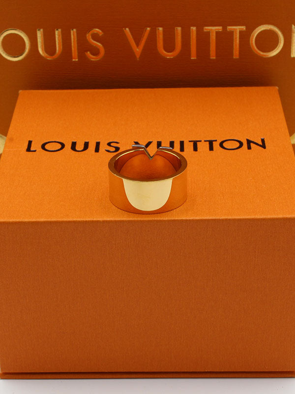 دبلة لويس فيتون العريضه خواتم louis vuitton