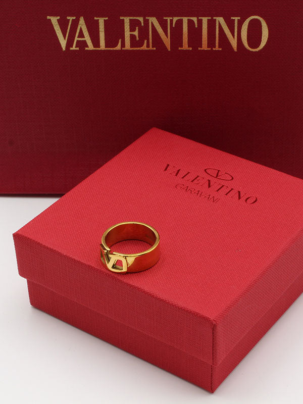 دبلة فالنتينو العريضه خواتم VALENTINO