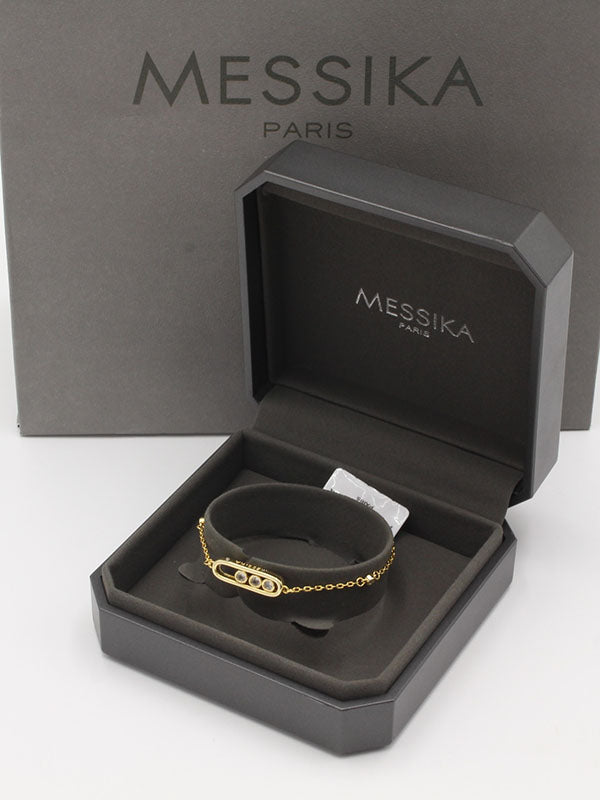 اساور ميسيكا زركون ميتال ثري ستون اسواره messika