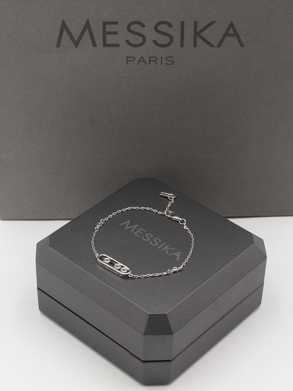 اساور ميسيكا زركون ميتال ثري ستون اسواره messika