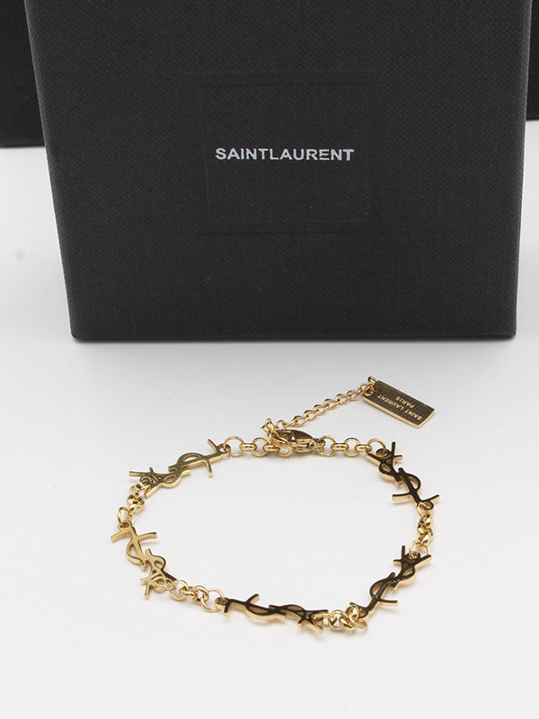 اسواره ايف سان لوران لوقو اسواره ysl ذهبي