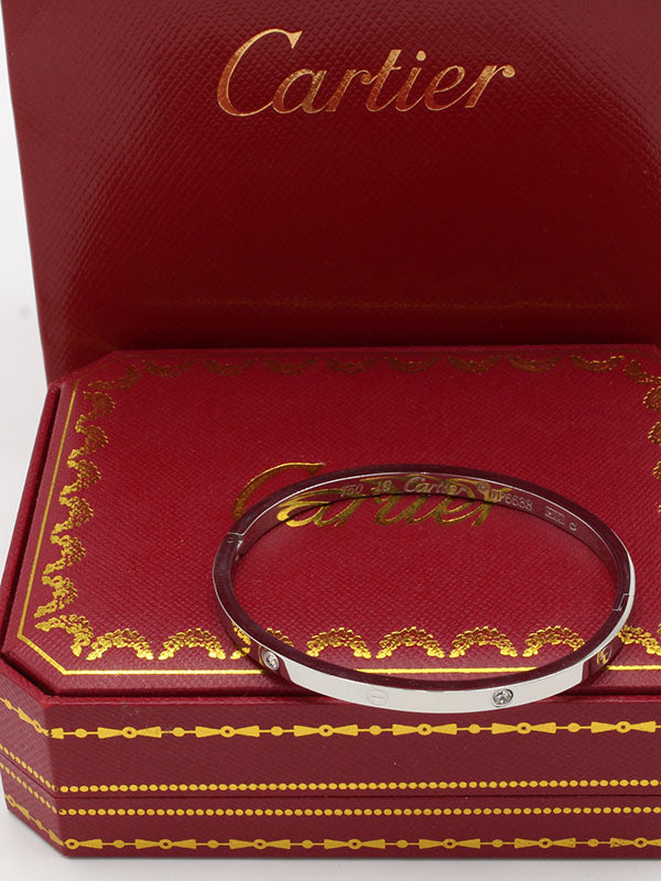اسواره كارتير زركون الجديده لوقو slim اسواره CARTIER فضي