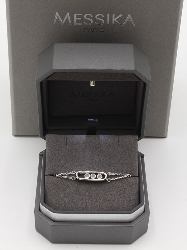 اساور ميسيكا ميتال زركون دبل شاين اسواره messika
