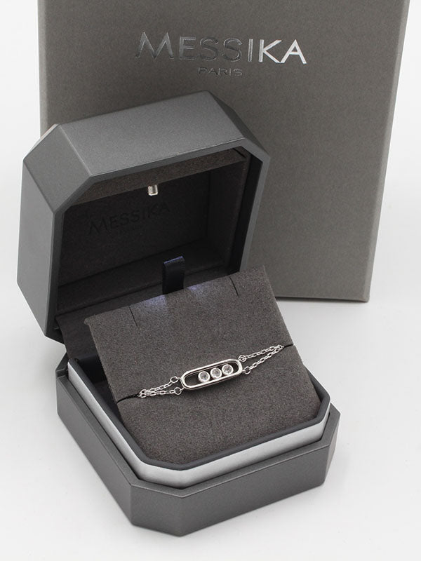 اساور ميسيكا ميتال زركون دبل شاين اسواره messika