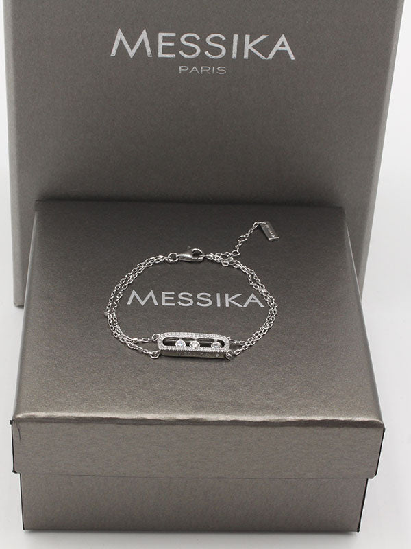 اساور ميسيكا زركون دبل شاين اسواره messika