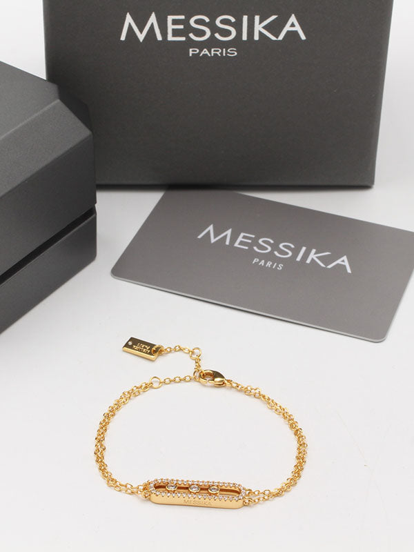اساور ميسيكا لونق زركون دبل شاين اسواره messika