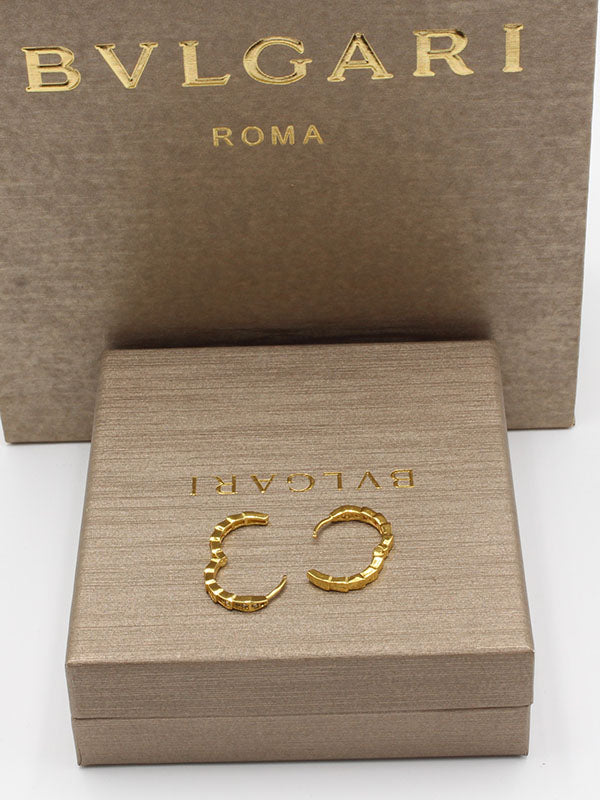 حلق بولغاري زركون مدور وسط حلق bvlgari