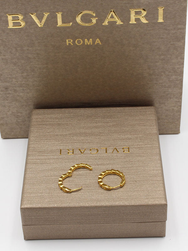 حلق بولغاري زركون مدور وسط حلق bvlgari