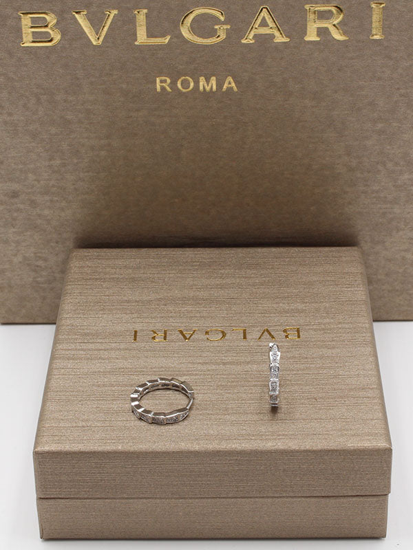 حلق بولغاري زركون مدور وسط حلق bvlgari