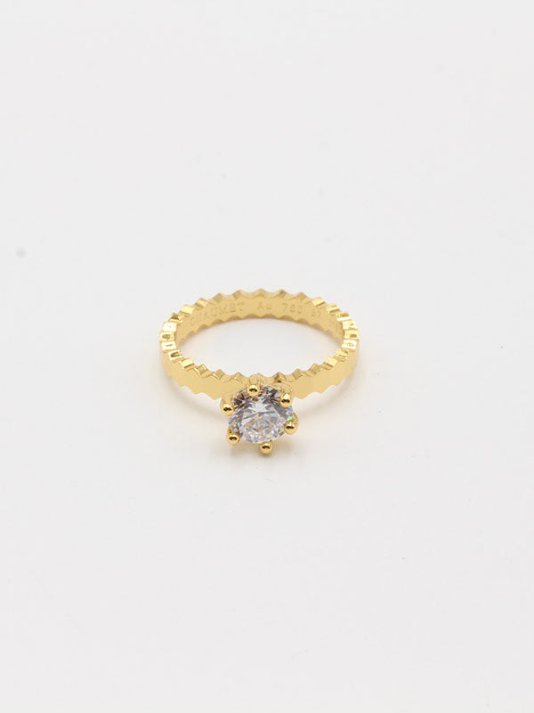 خاتم شومية لوقو خواتم chaumet ذهبي 6