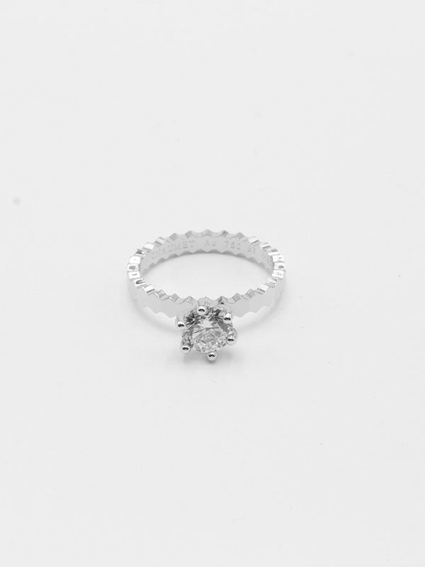 خاتم شومية لوقو خواتم chaumet فضي 6