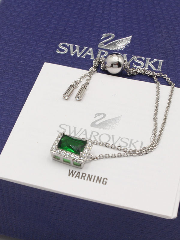 اسواره سواروفسكي قرين سكوير ستون زركون اسواره Swarovski