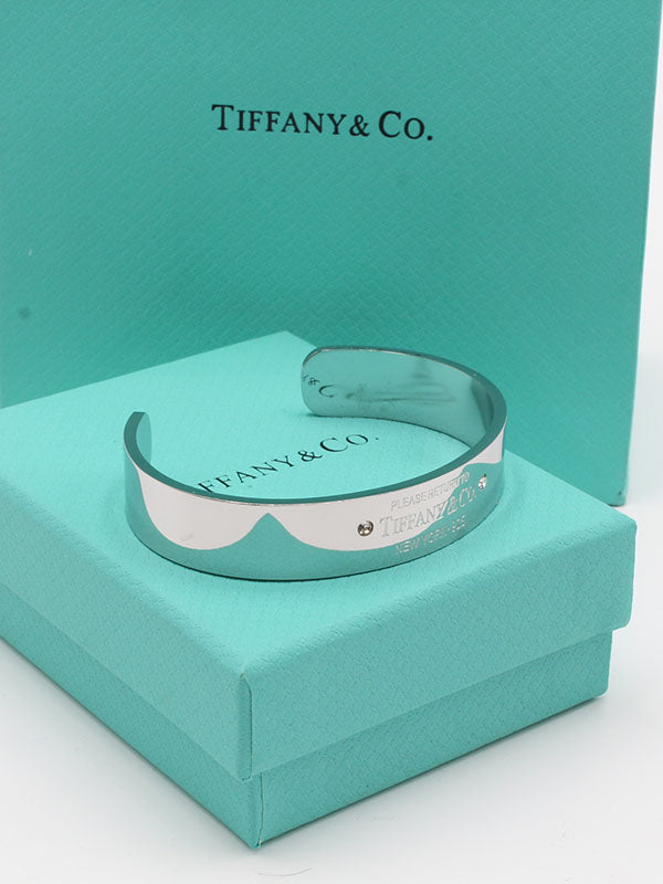 اسواره تيفاني عريضة اسواره tiffany فضي