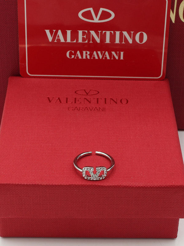 خاتم فالنتينو نيو لوك خواتم VALENTINO فضي