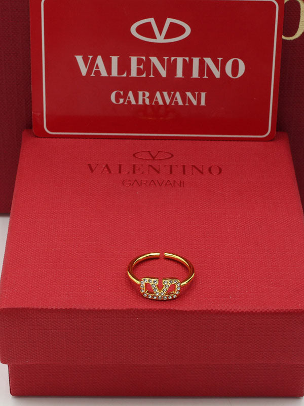 خاتم فالنتينو نيو لوك خواتم VALENTINO ذهبي