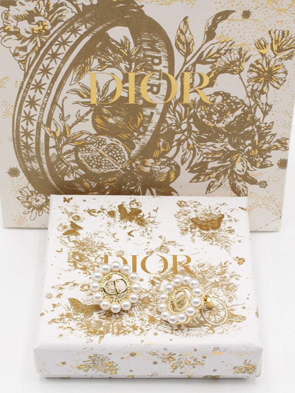 حلق ديور لولو مدور حلق dior