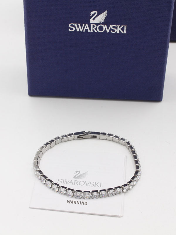 اساور تنس سواروفسكي زركون 340 اسواره Swarovski فضي