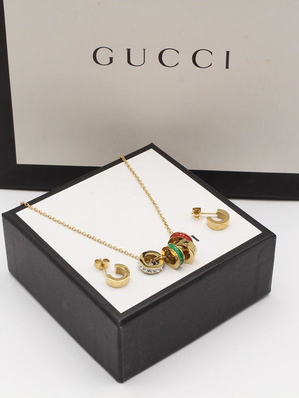 طقم قوتشي بنتدنت ناعم اطقم gucci ذهبي