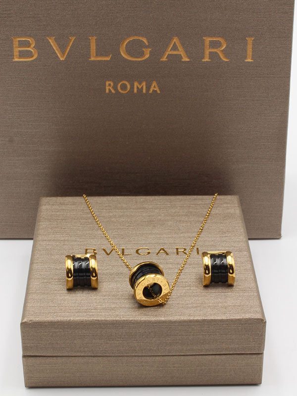 طقم بولغاري اسطواني لوقو اطقم bvlgari