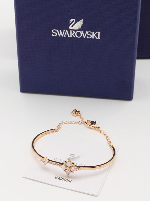 اساور سواروفسكي ستار زركون اسواره Swarovski ذهبي