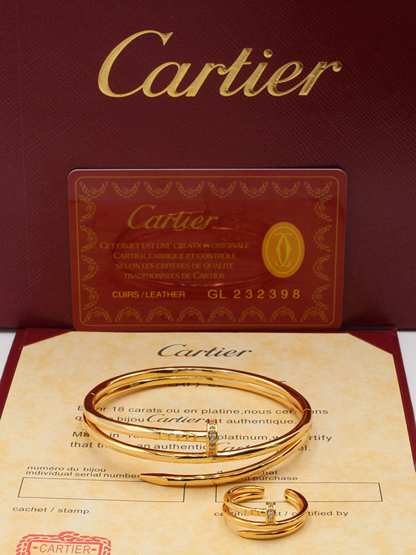 اساور كارتير مع خاتم 409 اسواره CARTIER