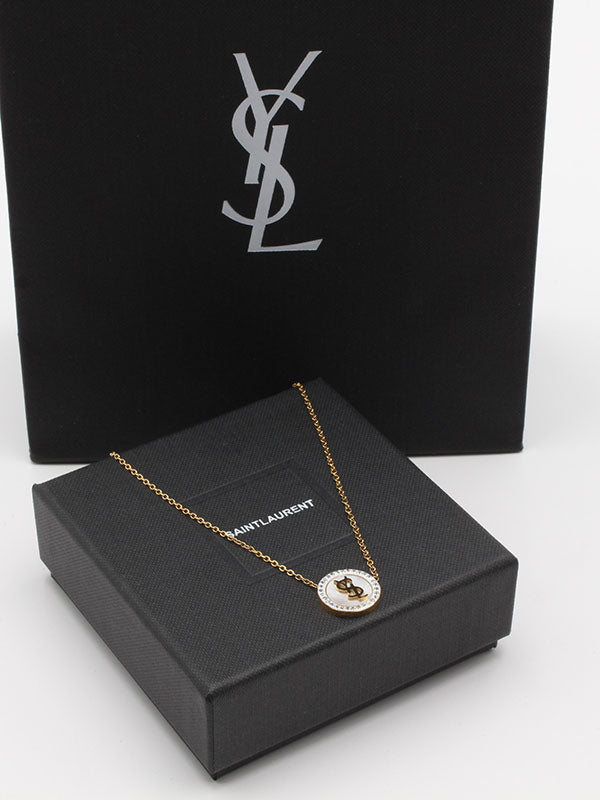 سلسال ايف سان لوران مدور شيل سلسال ysl