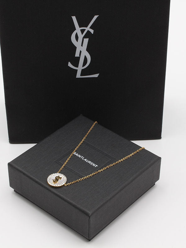 سلسال ايف سان لوران مدور شيل سلسال ysl
