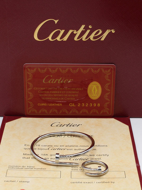 اساور كارتير مع خاتم بناتية اسواره CARTIER