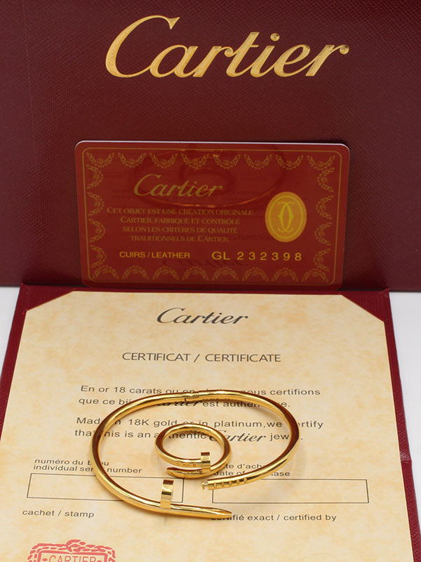 اساور كارتير مع خاتم بناتية اسواره CARTIER