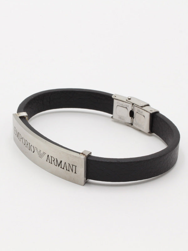 اساور امبريو ارماني جلد رجالية اسواره ارماني