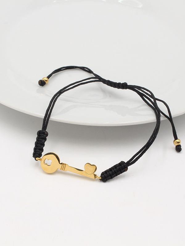 اساور دبدوب خيط اسود كي لوقو اسواره دبدوب ذهبي