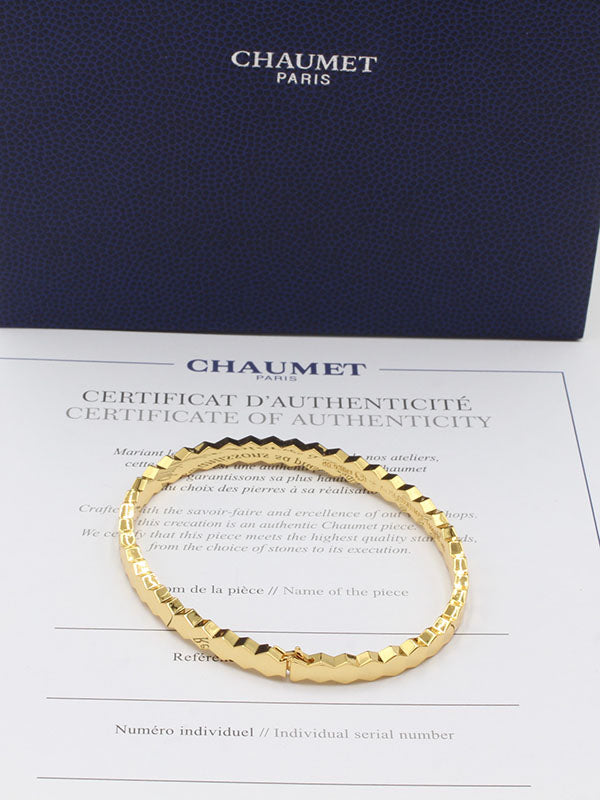 اسواره شومية فلات زركون لوقو اسواره chaumet