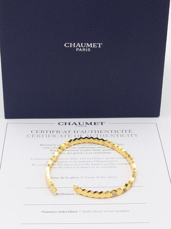 اسواره شومية هاف ستون زركون لوقو اسواره chaumet