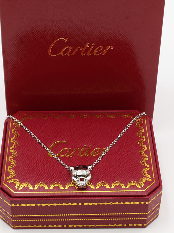 سلسال كارتير تايقر لوقو سلسال CARTIER فضي