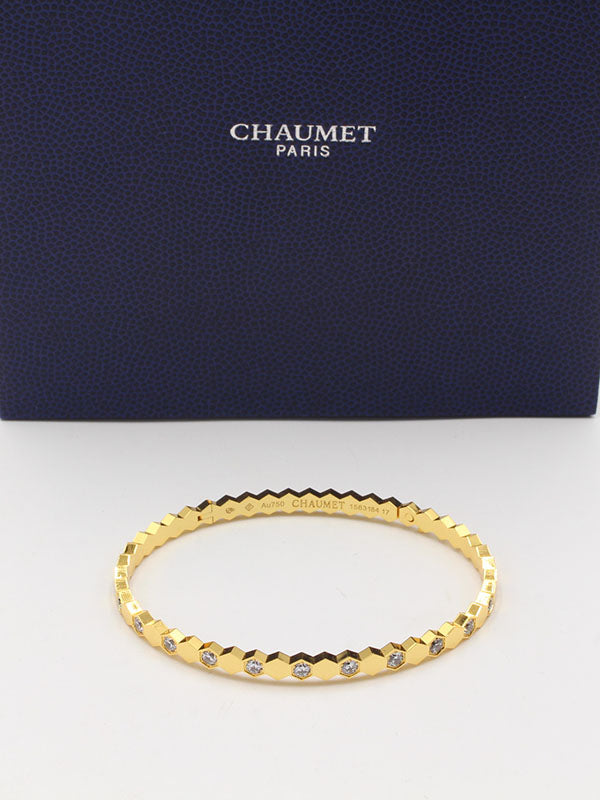 اسواره شومية هاف ستون زركون لوقو اسواره chaumet