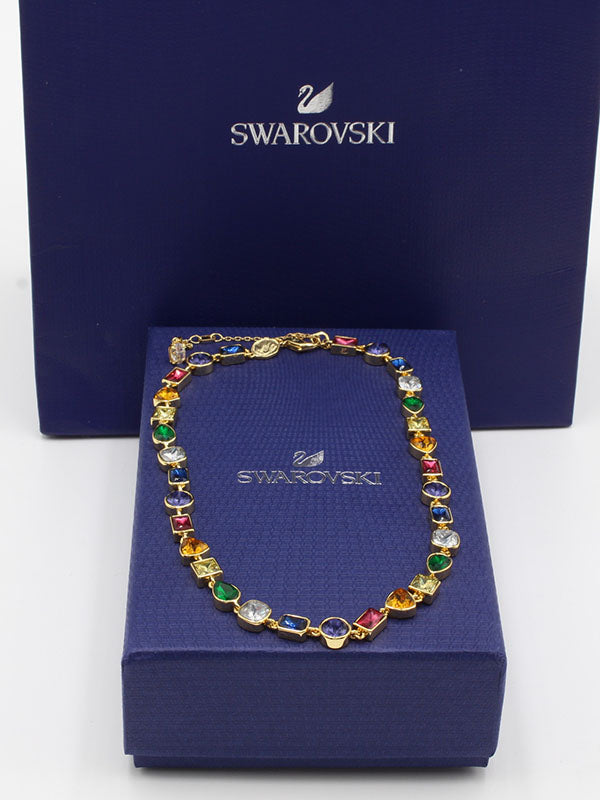 سلسال سواروفسكي عقد ملون سلسال Swarovski
