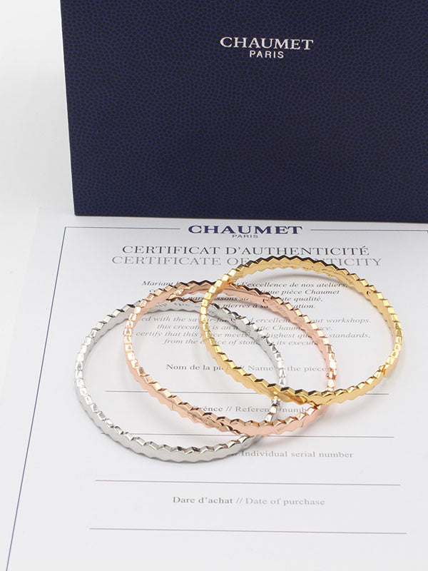 اسواره شومية فلات 3 اساور لوقو اسواره chaumet