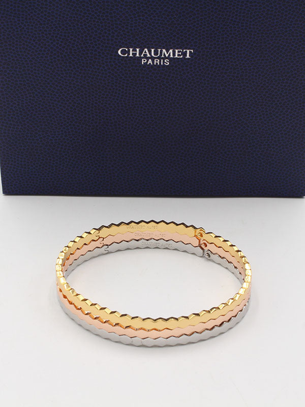 اسواره شومية فلات 3 اساور لوقو اسواره chaumet