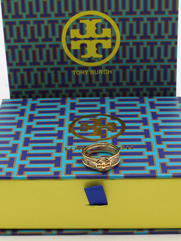 خاتم توري بورش دبل رنقز خواتم tory burch