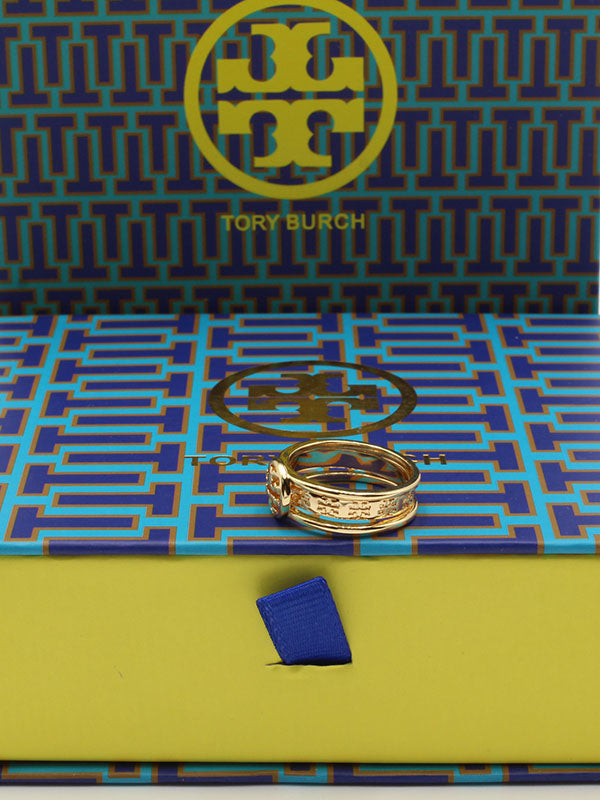 خاتم توري بورش دبل رنقز خواتم tory burch