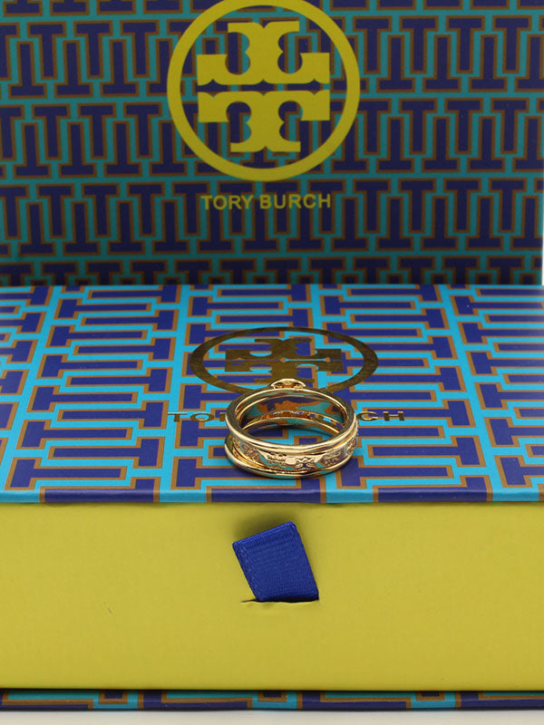 خاتم توري بورش دبل رنقز خواتم tory burch