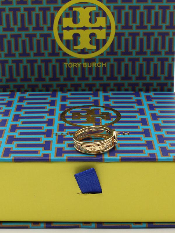 خاتم توري بورش دبل رنقز خواتم tory burch