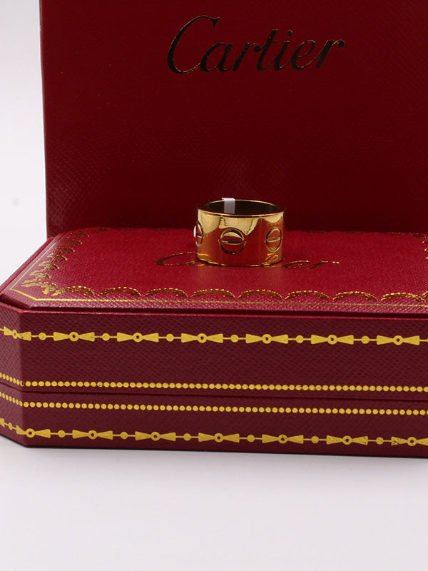 دبلة كارتير العريضه الجديده خواتم CARTIER