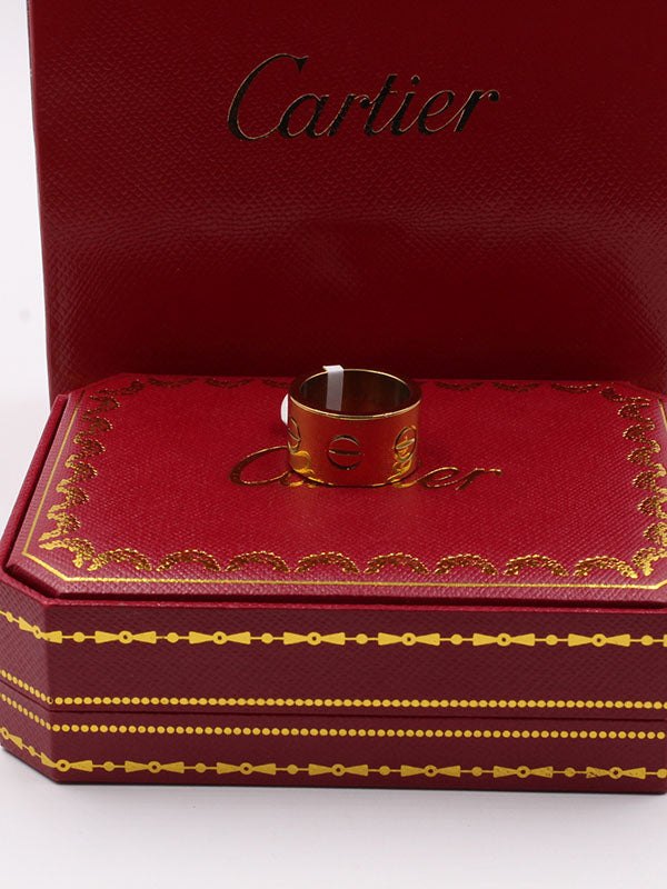 دبلة كارتير العريضه الجديده خواتم CARTIER