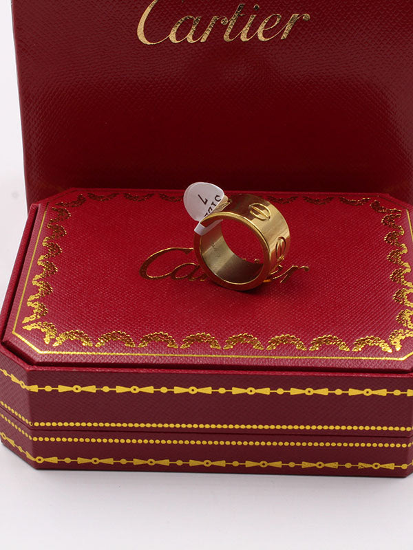 دبلة كارتير العريضه الجديده خواتم CARTIER