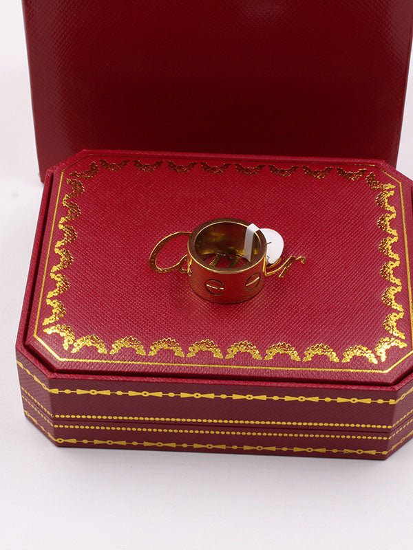 دبلة كارتير العريضه الجديده خواتم CARTIER